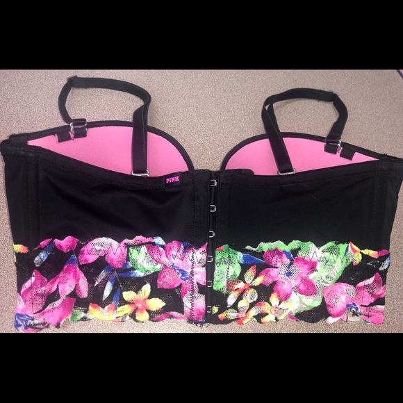 Pink Victoria’s Secret Bustier - Picture 2 of 5